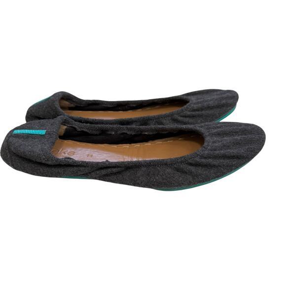 Tieks Graystone Fabric Ballet Flats Womens Size 11 - Picture 7 of 9